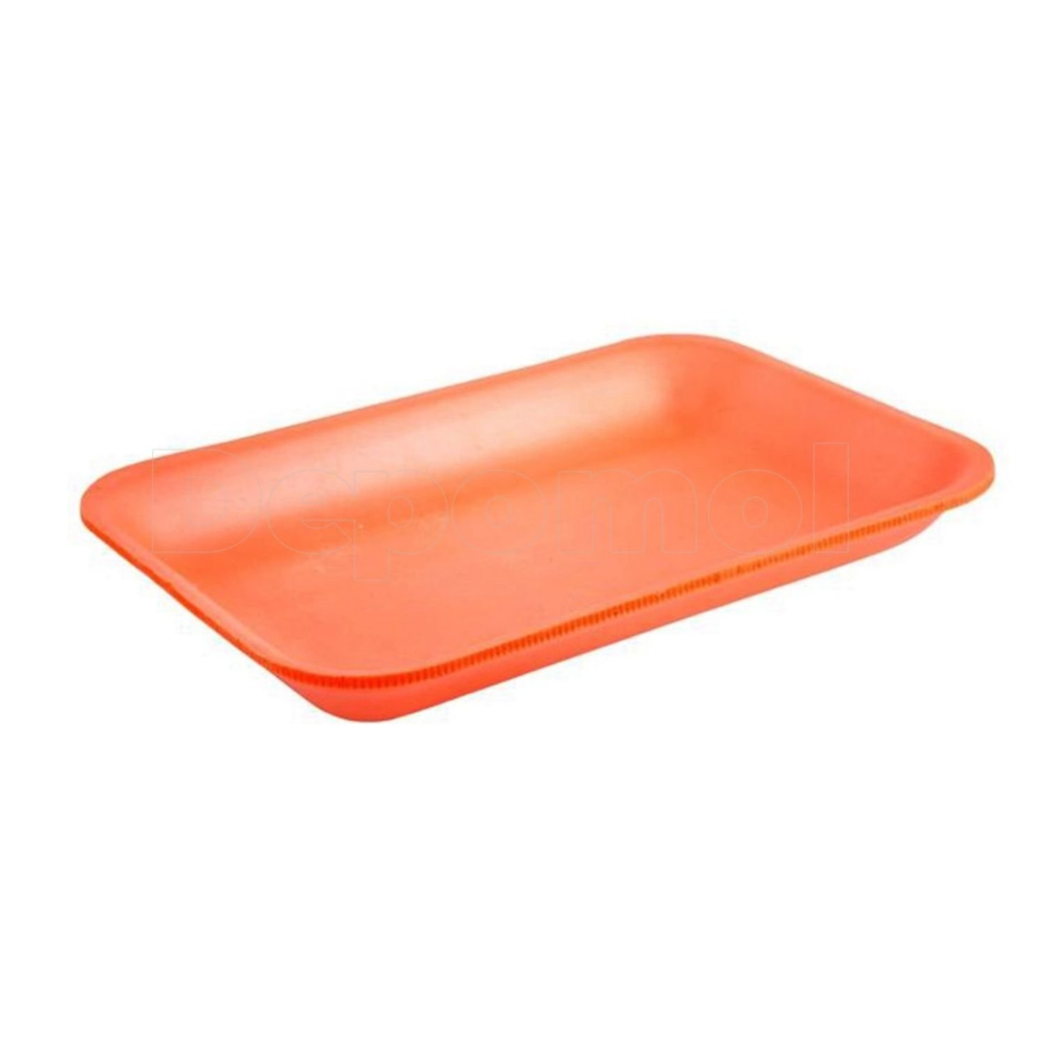 Turuncu Köpük Tabak Orta Boy Mod 2 500gr 250 Adet