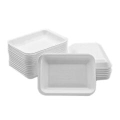 Beyaz Köpük Tabak Orta Boy Mod 1 L 1000 Gr 250 Adet