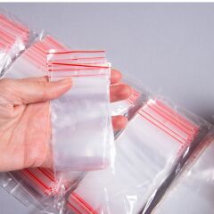 Şeffaf Kilitli Poşet Torba 9x11 cm - 1000 Adet