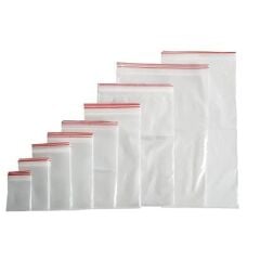 Şeffaf Kilitli Poşet Torba 11x14 cm - 1000 Adet