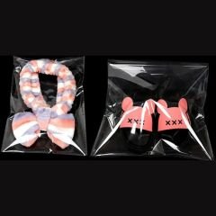 Bantlı Şeffaf Jelatin Poşet Torba 8X25cm 1 Kg