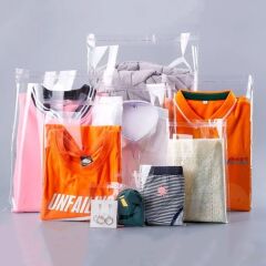 Bantlı Şeffaf Jelatin Poşet Torba 10X25cm 1 Kg