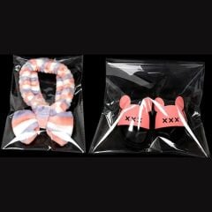 Bantlı Şeffaf Jelatin Poşet Torba 28X42cm 1 Kg