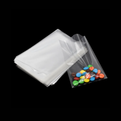 Şeffaf Parlak Bantsız Jelatin Poşet 10x20cm 1 Kg
