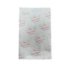 Pastane Kese Kağıdı Hamburger Boy Yanı Açık 12x15cm 10kg