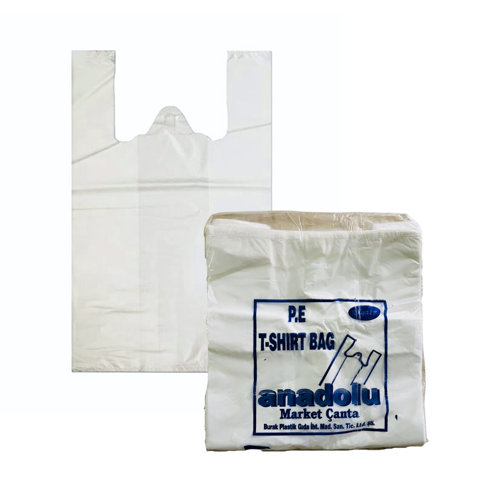 Beyaz Atlet Poşet Mini Boy 1 Kg
