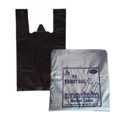 Siyah Atlet Poşet Küçük Boy 1 Kg