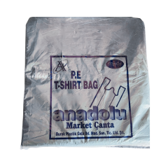 Siyah Atlet Poşet Küçük Boy 1 Kg