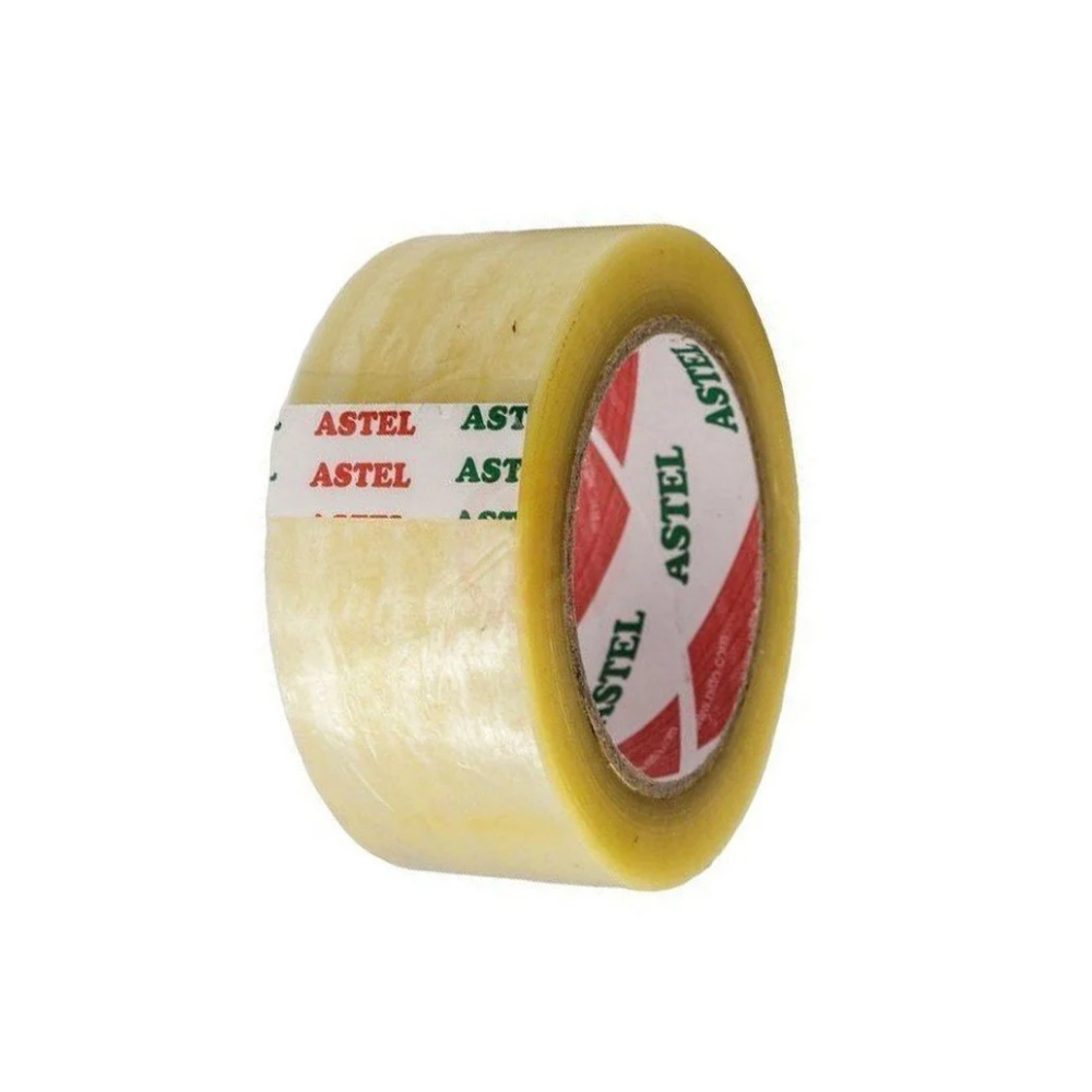 Astel Koli Bandı Hotmelt Şeffaf 45mmx100m